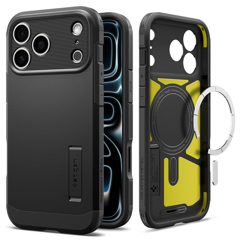 Spigen Tough Armor T MagSafe, black - iPhone 18 Pro Max/17 Pro Max
