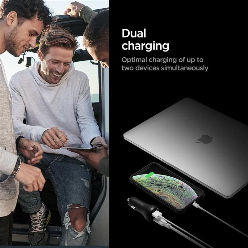Ability to charge two devices simultaneously
