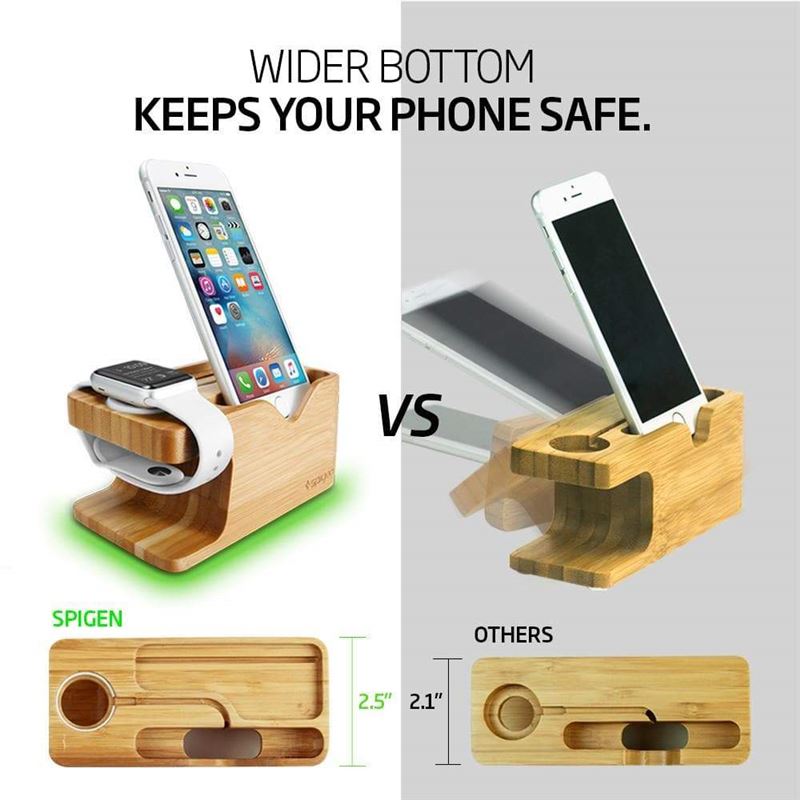 Spigen Stand Apple Watch + iPhone S370
