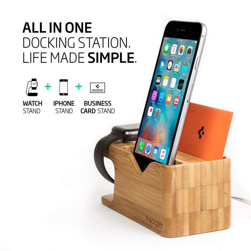 Spigen Stand Apple Watch + iPhone S370