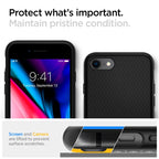 Spigen Liquid Air, black - iPhone SE (2022/2020)/8/7