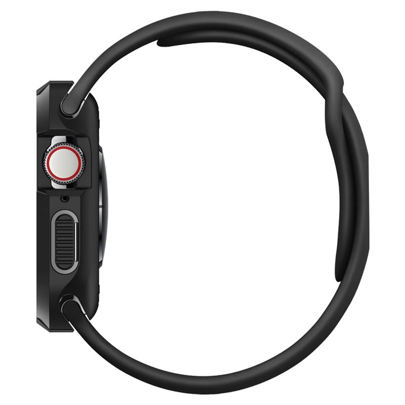 Spigen Rugged Armor, black - Apple Watch 45mm/44mm