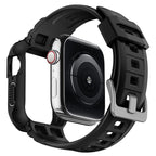 Spigen Rugged Armor Pro, black - Apple Watch 45mm/44mm