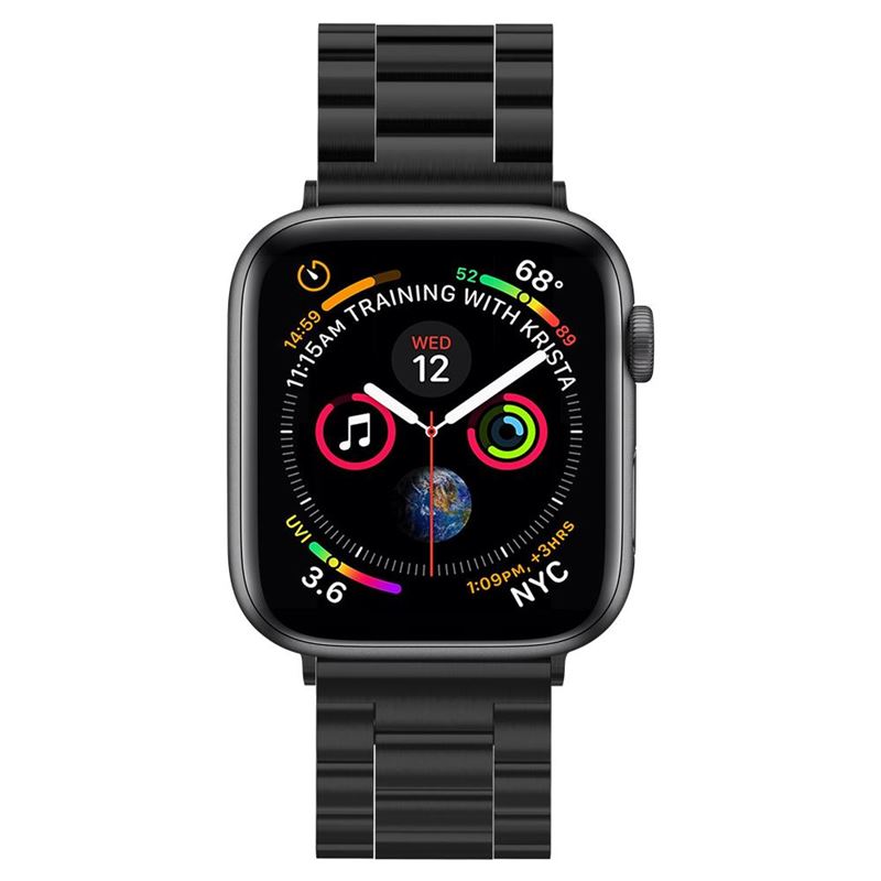 The band is made of premium stainless steel