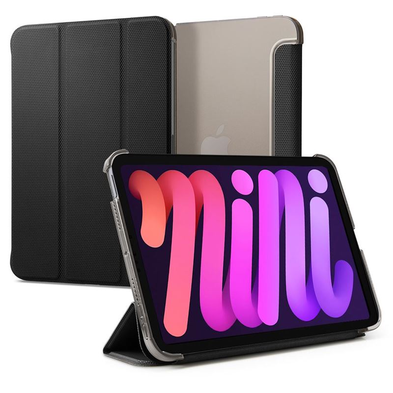 Spigen Liquid Air Folio, čierny - iPad mini (2024/2021)