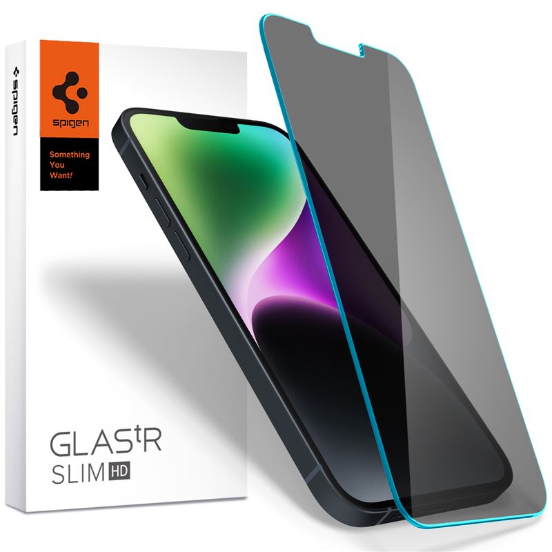 Spigen tR Slim HD Anti-Glare/Privacy 1 Pack - iPhone 16e/14/13/13 Pro