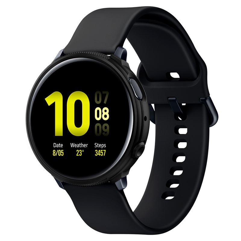 Spigen Liquid Air, matte black - Samsung Galaxy Watch Active2 40mm