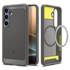 Spigen Rugged Armor MagSafe, marble gray - Samsung Galaxy S25