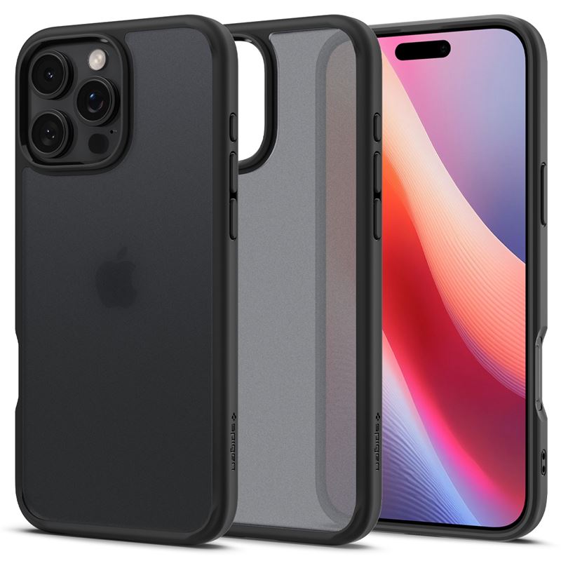 Spigen Ultra Hybrid, frost black - iPhone 16 Pro Max