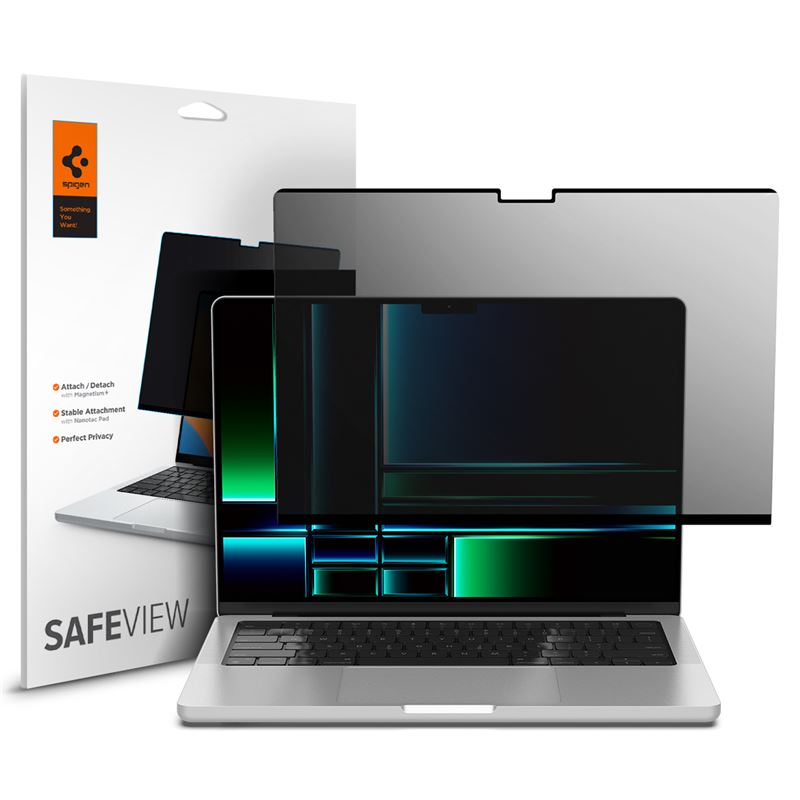 Spigen SafeView 1 Pack - MacBook Pro 14" M5/M4/M3/M2/M1