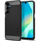Spigen Rugged Armor, matná čierna – Samsung Galaxy A16/A16 5G