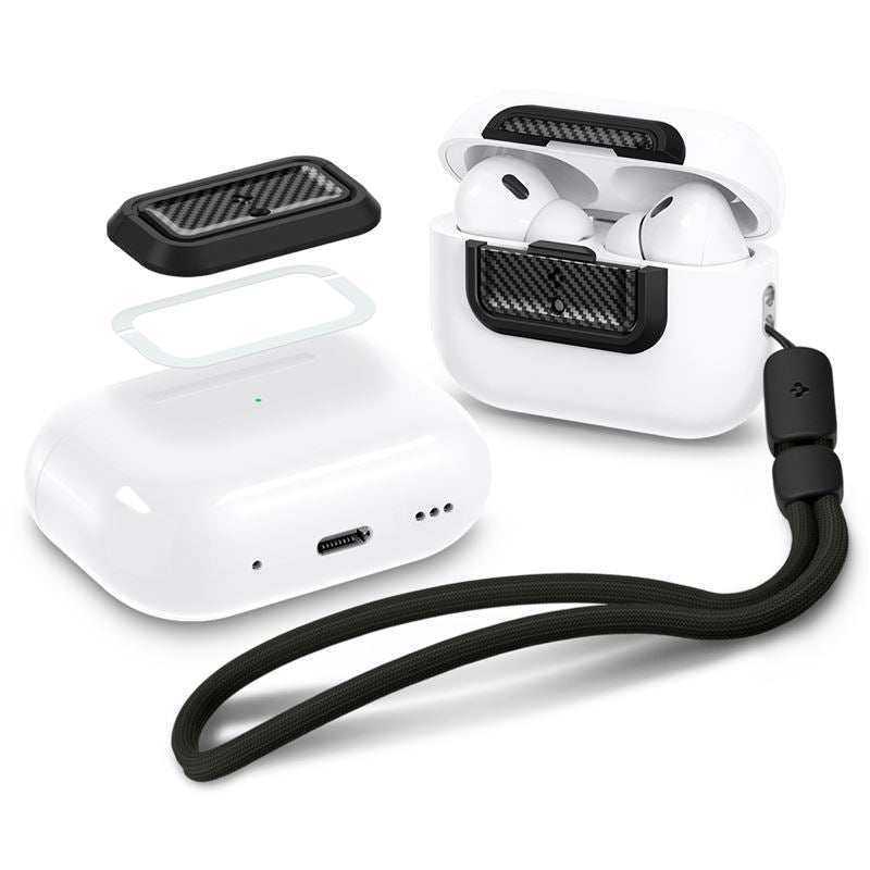 Spigen Lock Fit M, carbon - AirPods Pro (2nd/1st Gen)