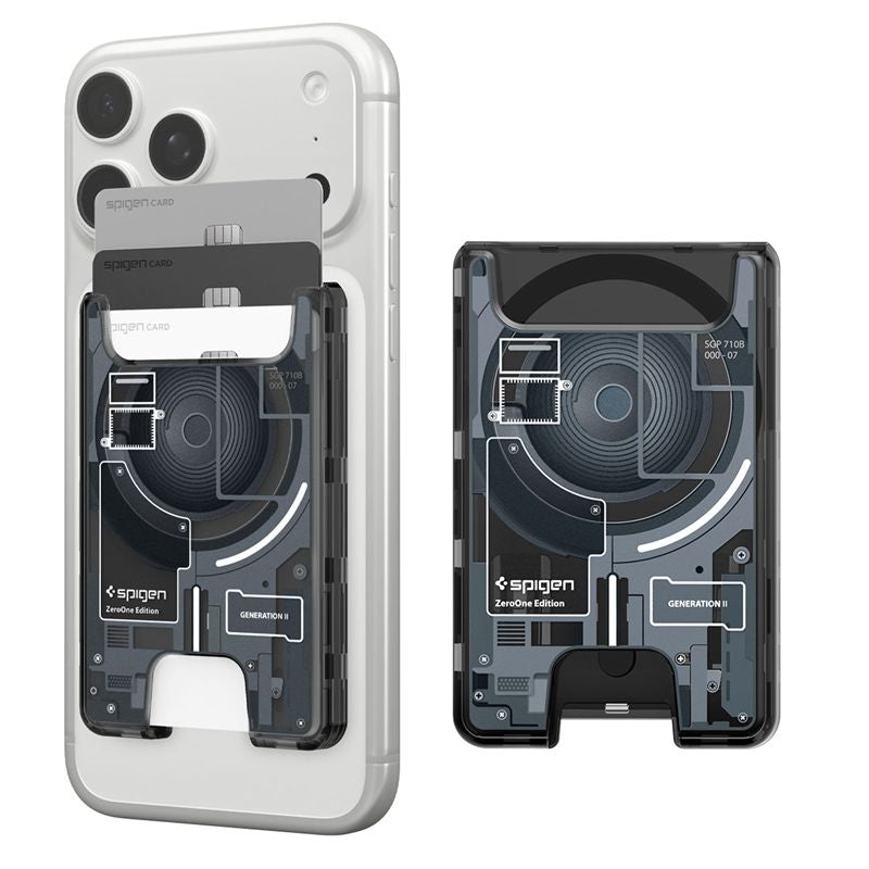 Spigen Ultra Hybrid Wallet MagSafe, zero one black