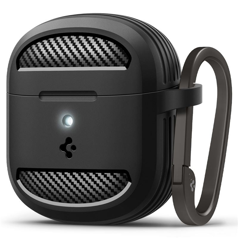 Spigen Rugged Armor, matte black - Google Pixel Buds 2a