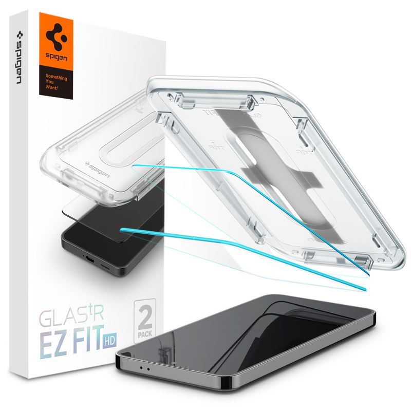 Spigen Glass tR EZ Fit HD 2 Pack - Samsung Galaxy S25/S24