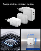 Spigen Essential 45W Wall Charger EE451EU, white