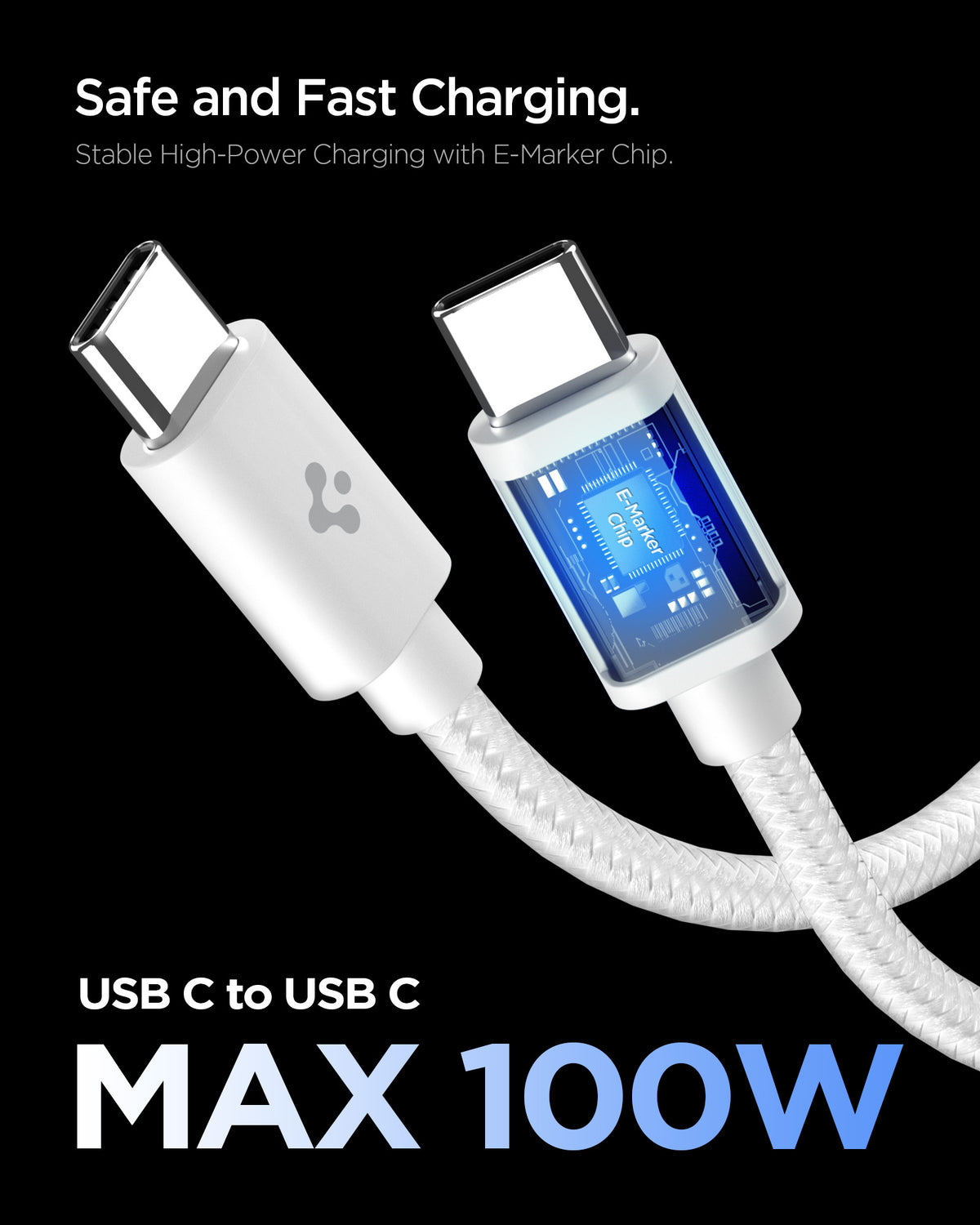 Spigen Essential 45W Wall Charger EE451EU, white
