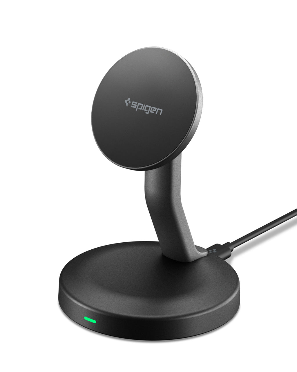 Spigen Essential MagSafe bezdrôtová nabíjačka 15W EF151MS, čierna