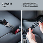 Spigen Universal Car Seat Belt Holder For Pet PS100, black