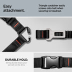 Spigen Universal Car Seat Belt Holder For Pet PS100, black