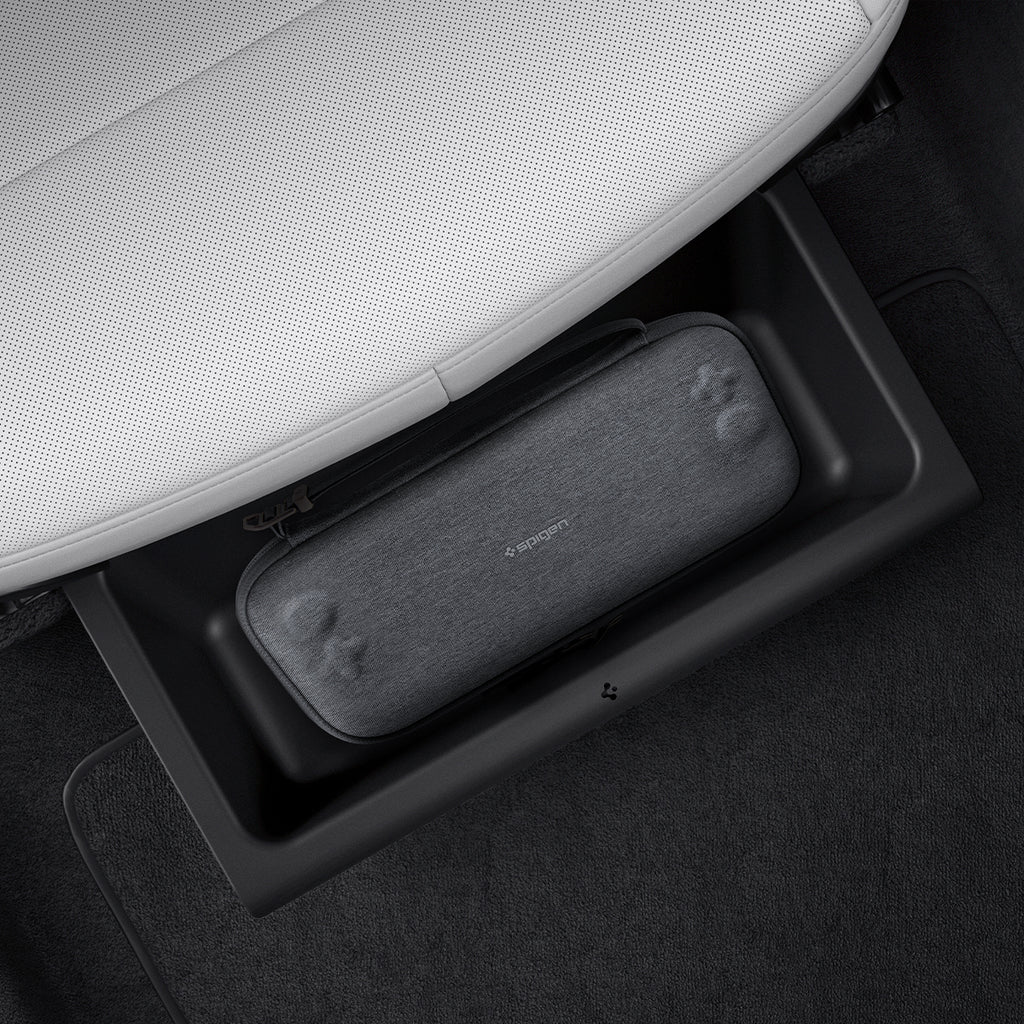Spigen Tesla podsedadlový úložný organizér, čierny - Tesla Model Y(Juniper)