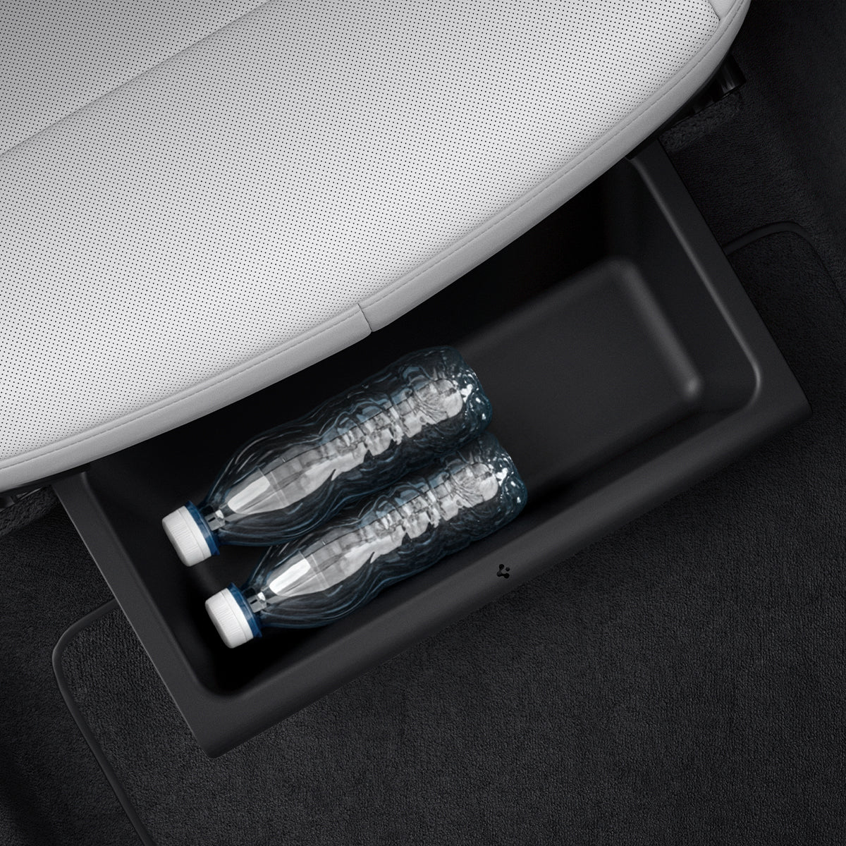 Spigen Tesla Underseat Storage Organizer 2 Pack, black - Tesla Model Y (Juniper)