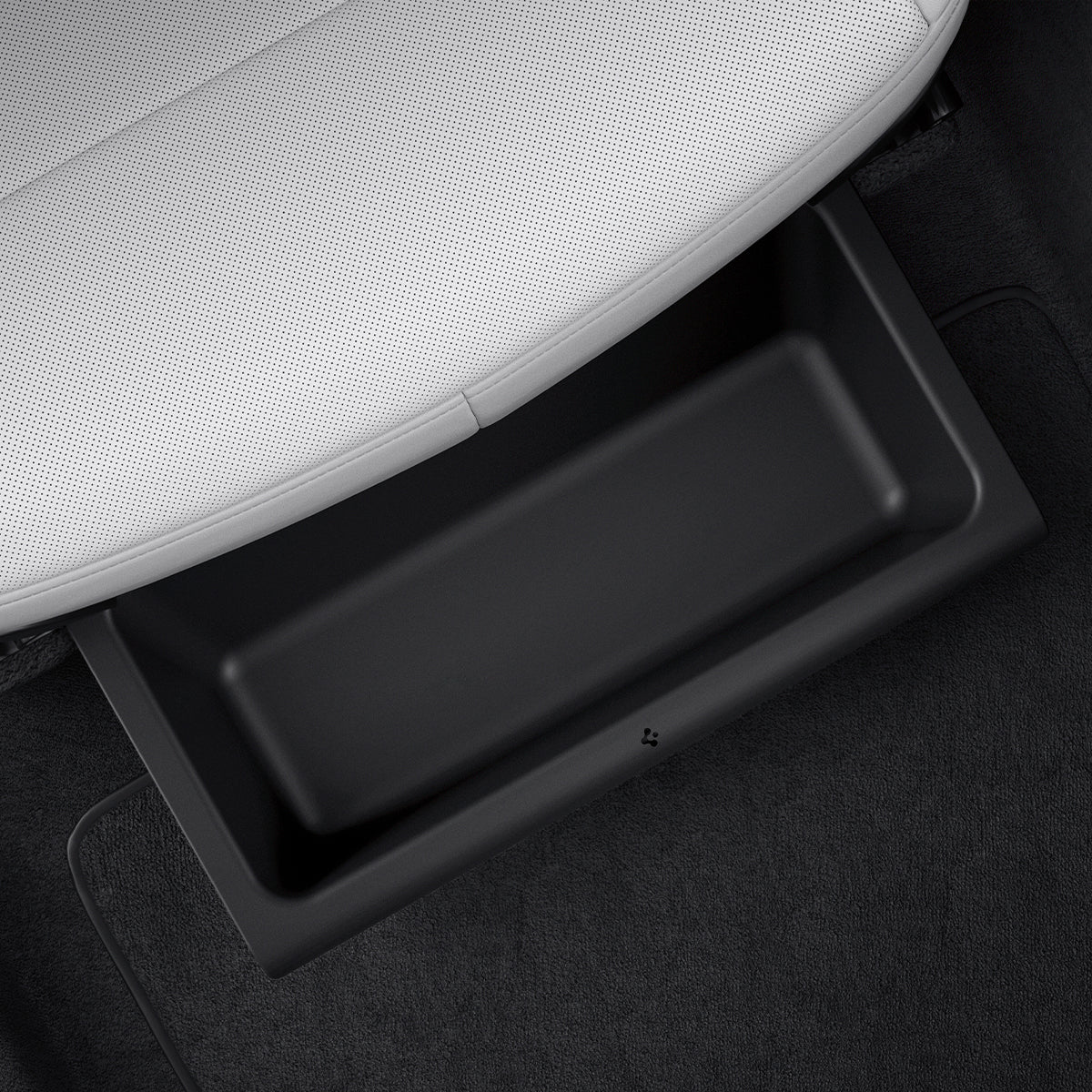 Spigen Tesla Underseat Storage Organizer 2 Pack, black - Tesla Model Y (Juniper)