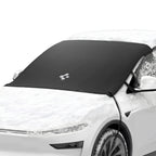Spigen Tesla Predná krycia plachta na čelné sklo, čierna – Tesla Model 3/3 (2024)/Y/Y (Juniper)