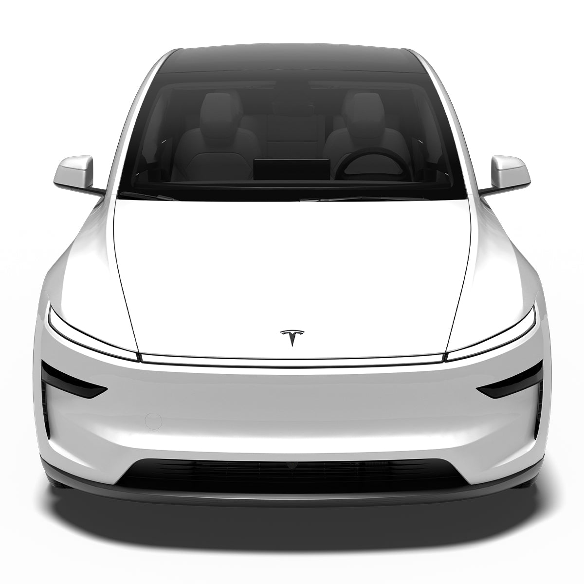 Spigen Tesla Front Emblem, black - Tesla Model Y(Juniper)