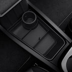 Spigen Tesla Lower Center Console Organizer, čierny - Tesla Model Y (Štandard)