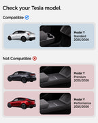 Spigen Tesla Lower Center Console Organizer, čierny - Tesla Model Y (Štandard)