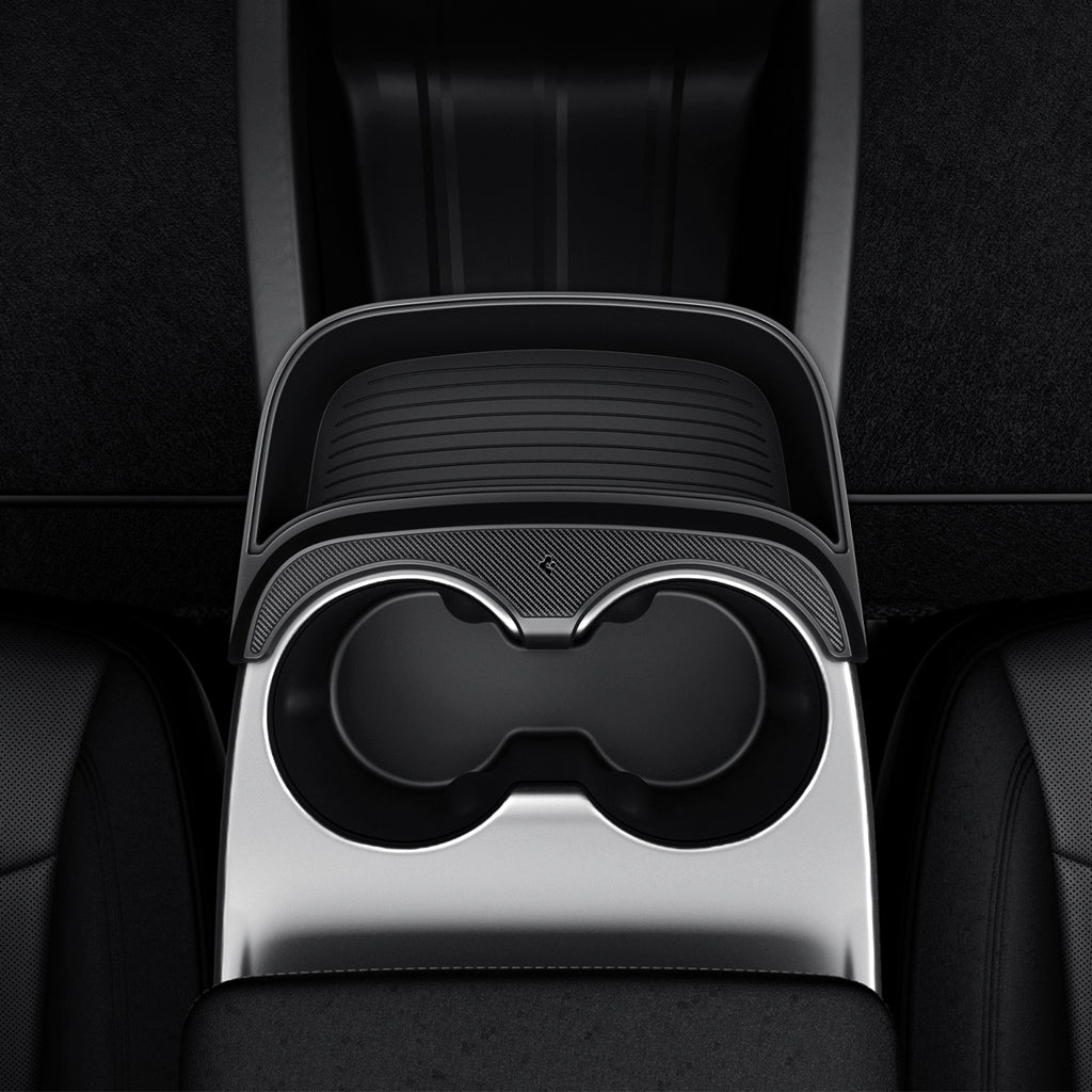 Spigen Tesla Center Console Storage Extender, black - Tesla Model Y(Standard)