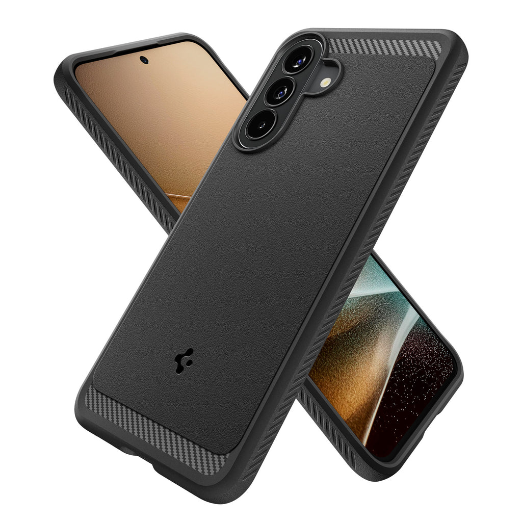 Spigen Rugged Armor, matte black - Samsung Galaxy A57 5G