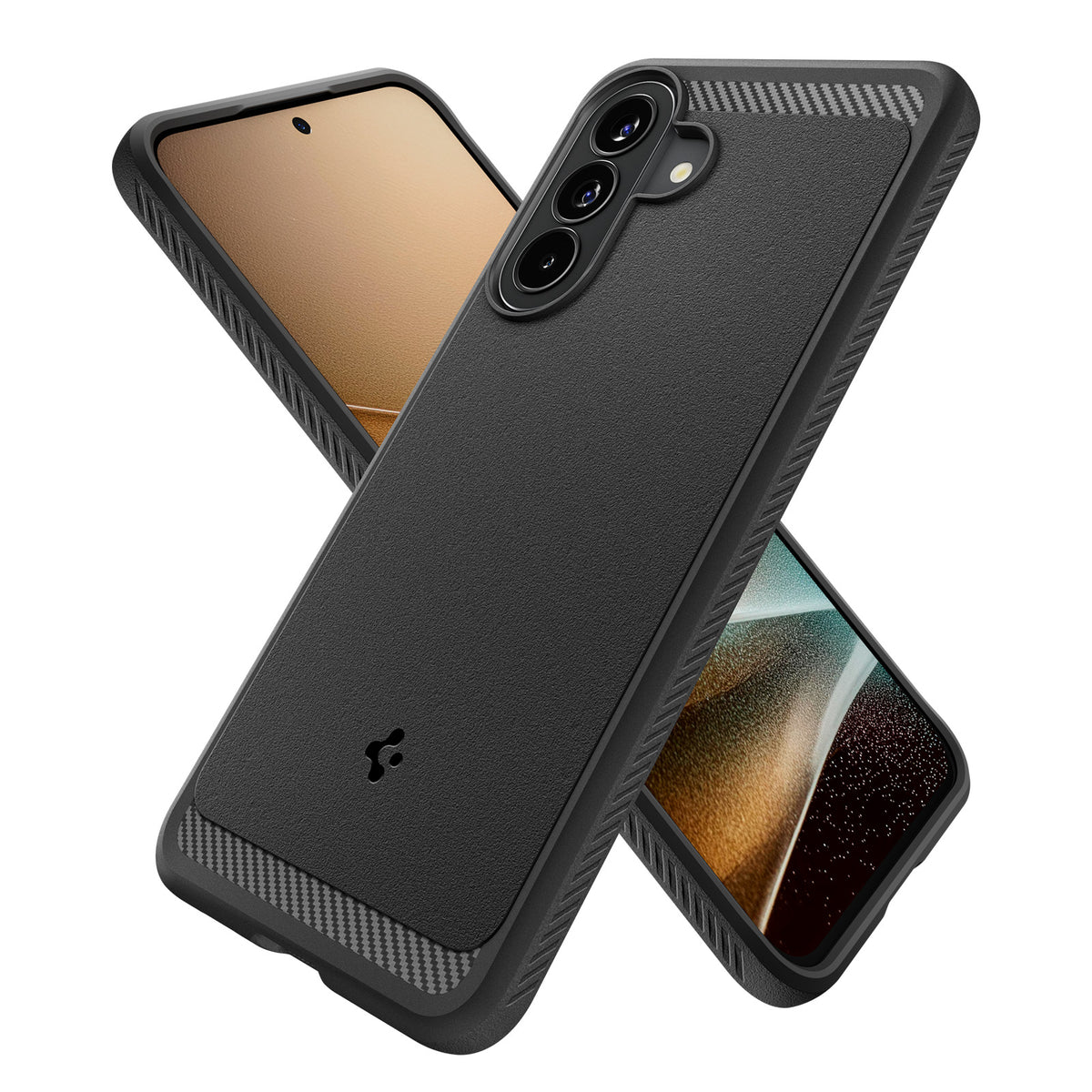 Spigen Rugged Armor, matte black - Samsung Galaxy A57 5G