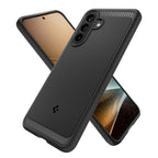Spigen Rugged Armor, matte black - Samsung Galaxy A57 5G