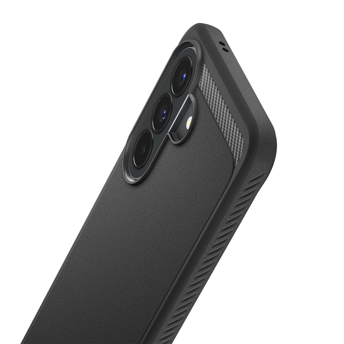 Spigen Rugged Armor, matte black - Samsung Galaxy A57 5G