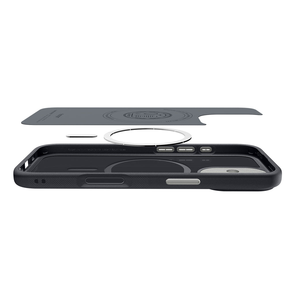 Spigen Nano Pop MagSafe, black sesame - iPhone 17