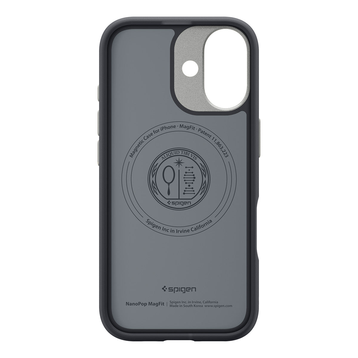 Spigen Nano Pop MagSafe, black sesame - iPhone 17