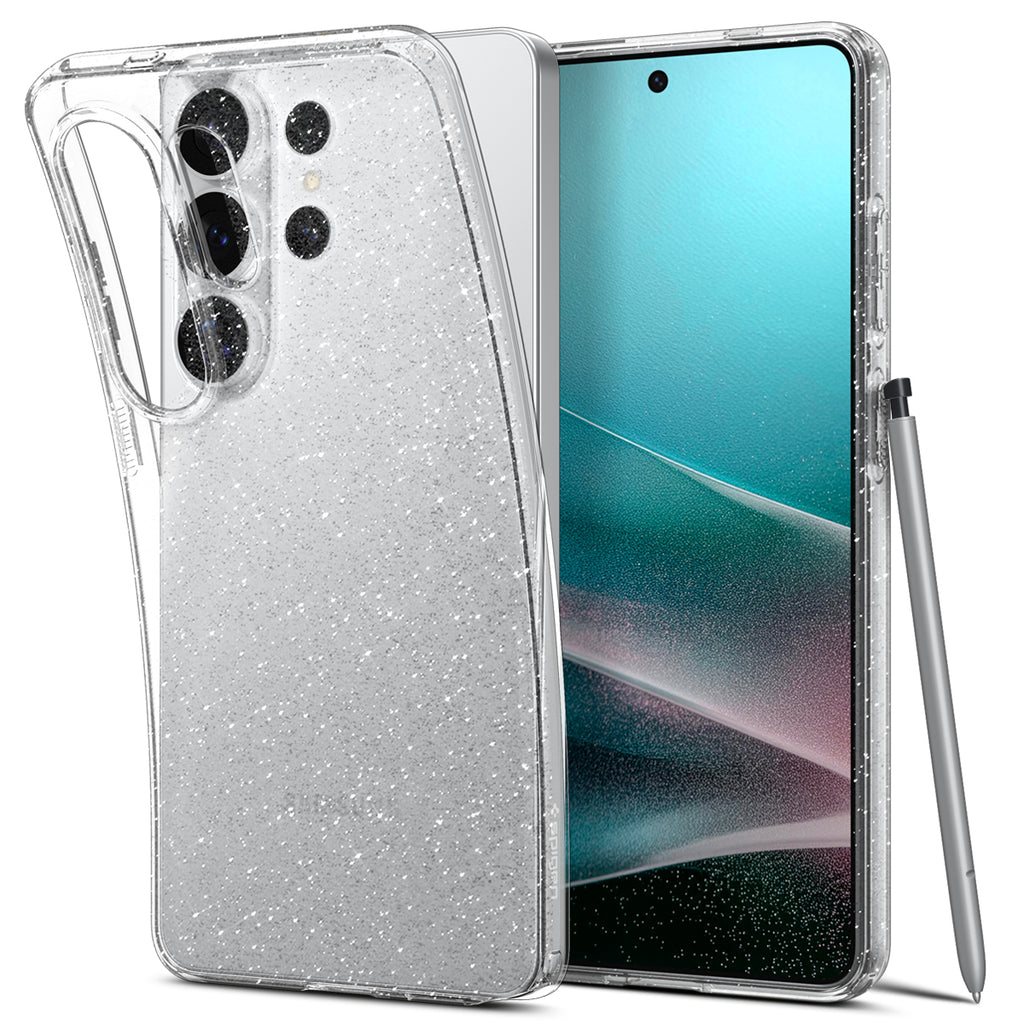 Spigen Liquid Crystal Glitter, crystal quartz - Samsung Galaxy S26 Ultra