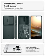 Spigen Optik Armor, abyss green - Samsung Galaxy S26 Ultra