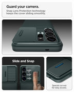 Spigen Optik Armor, abyss green - Samsung Galaxy S26 Ultra