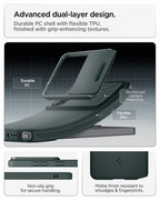 Spigen Optik Armor, abyss green - Samsung Galaxy S26 Ultra