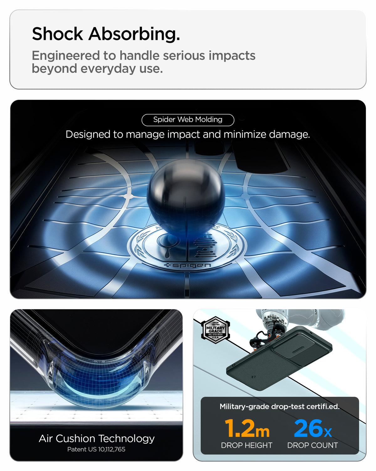 Spigen Optik Armor, abyss green - Samsung Galaxy S26 Ultra
