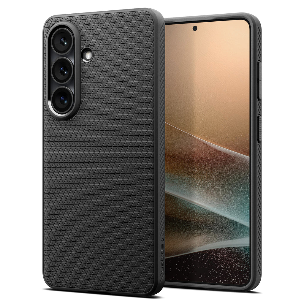 Spigen Liquid Air, matte black - Samsung Galaxy S26+