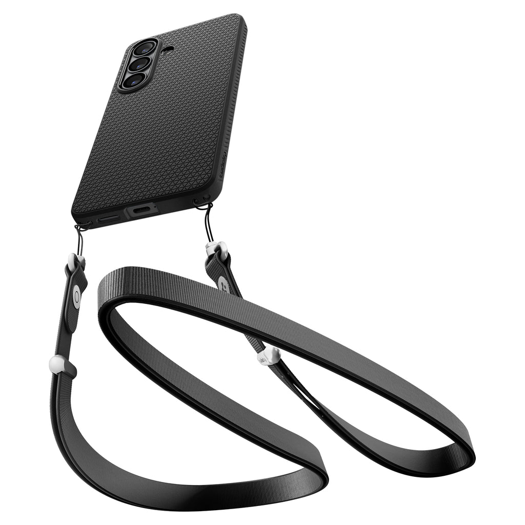 Spigen Liquid Air, matte black - Samsung Galaxy S26+
