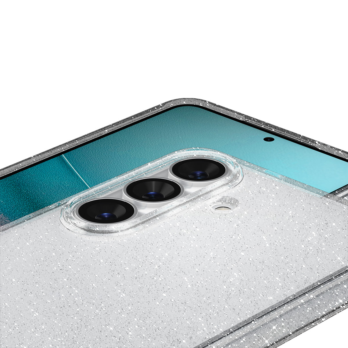 Spigen Liquid Crystal Glitter, crystal quartz - Samsung Galaxy S26+