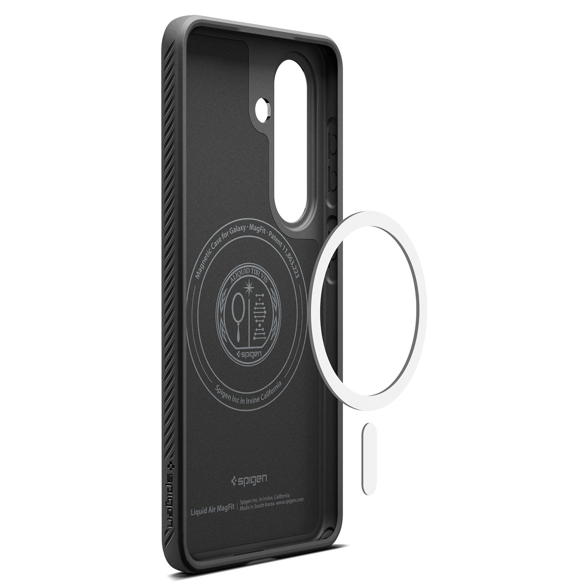 Spigen Liquid Air MagSafe, matte black - Samsung Galaxy S26+