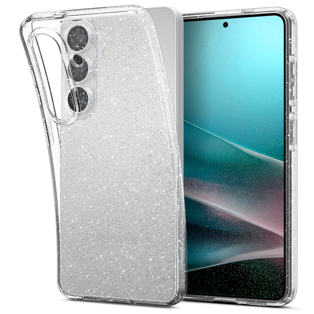Spigen Liquid Crystal Glitter, crystal quartz - Samsung Galaxy S26