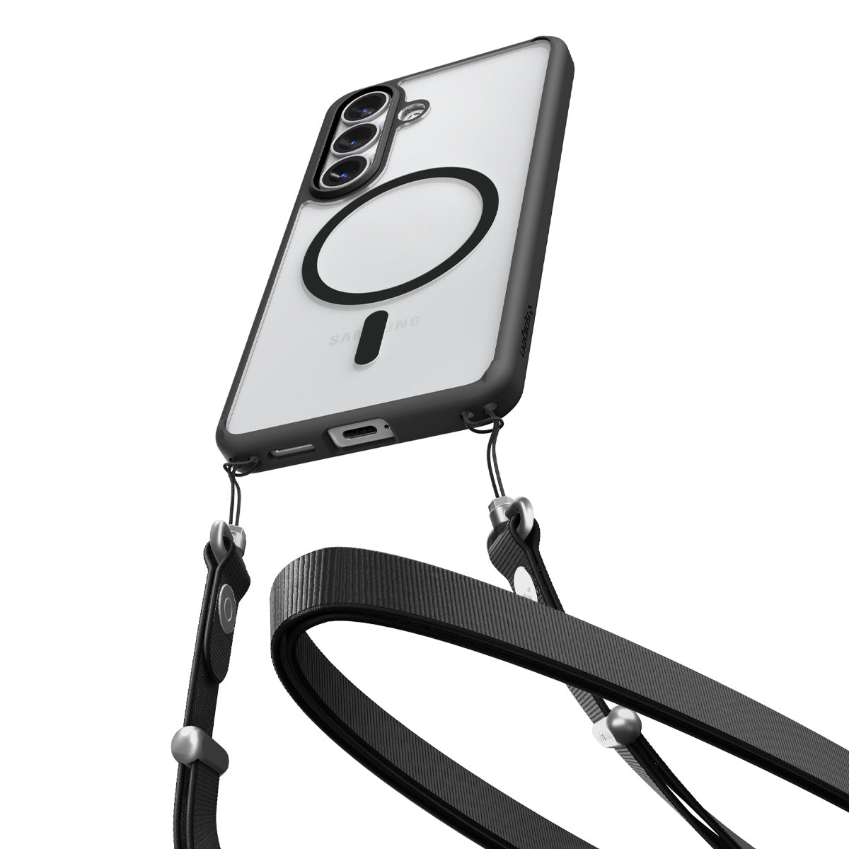 Spigen Ultra Hybrid MagSafe, matte black - Samsung Galaxy S26
