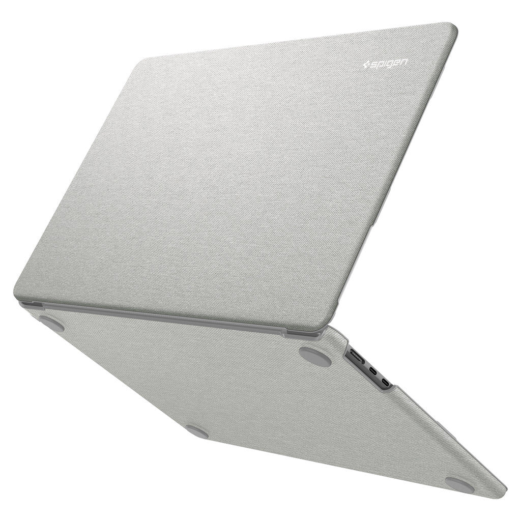 Spigen Urban Fit, heather gray - MacBook Air 13" M4 2025/M3 2024/M2 2022